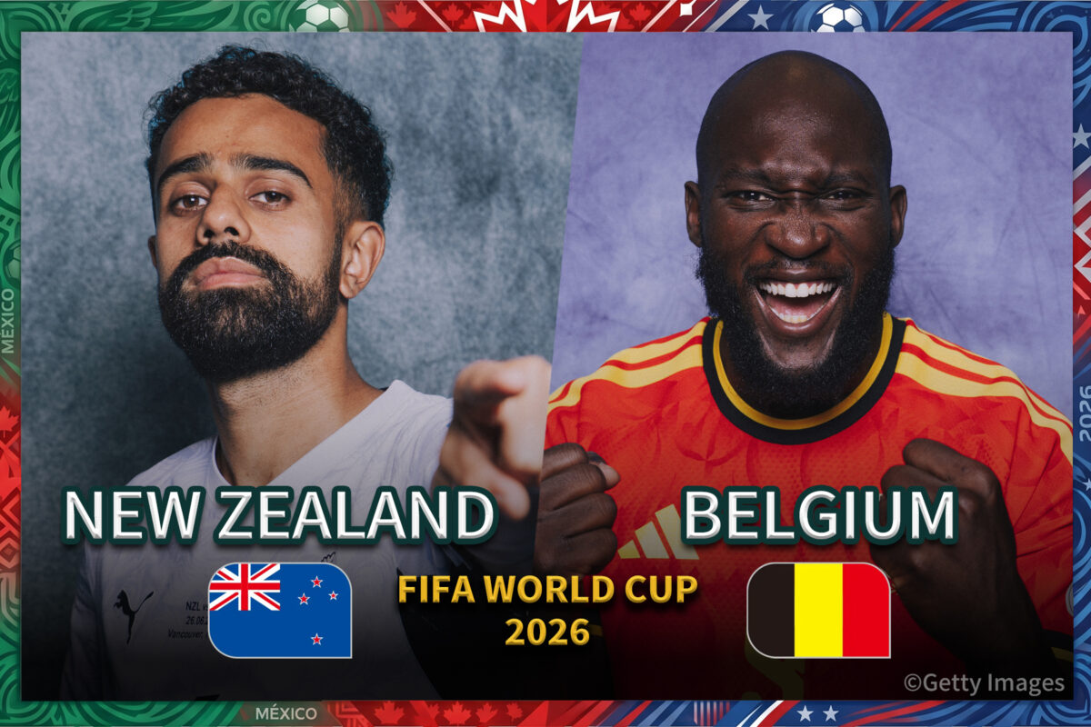 ニュージーランド代表 vs ベルギー代表