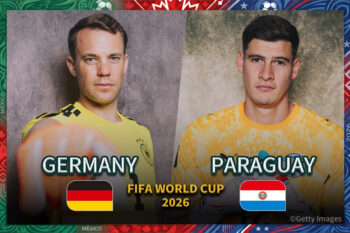 ドイツ代表 vs パラグアイ代表