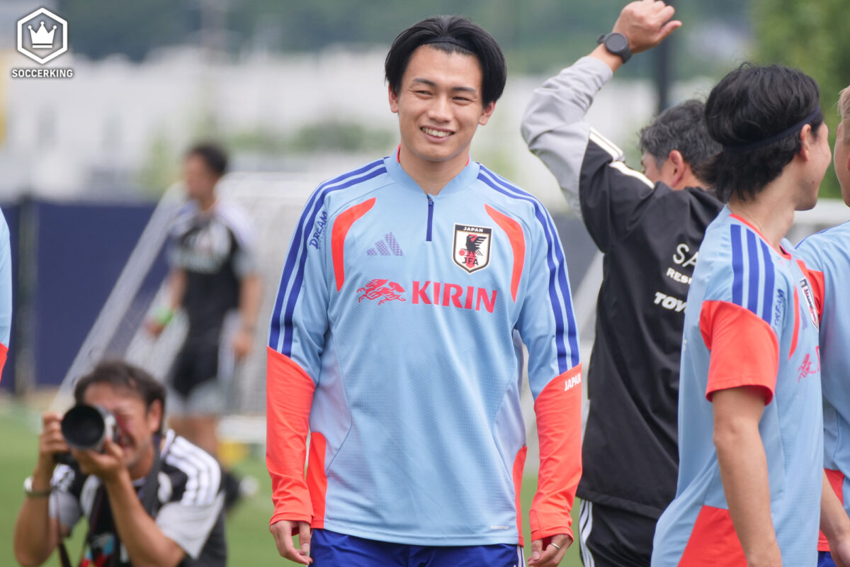 W杯初ゴール＆日本代表初の1試合2発も、上田綺世が気を引き締めるワケ「目標は優勝。これからも得点は求められる」