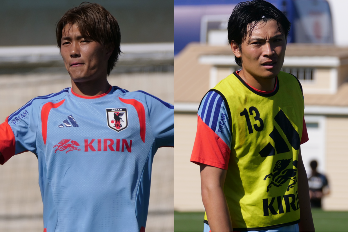 日本代表、U-19日本代表と非公開トレーニングマッチを実施…小川航基、町野修斗の得点で日本代表が勝利