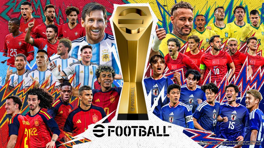 eFootballで大型キャンペーン開始、久保やメッシ、ヤマルがもらえる！本田圭佑も初登場