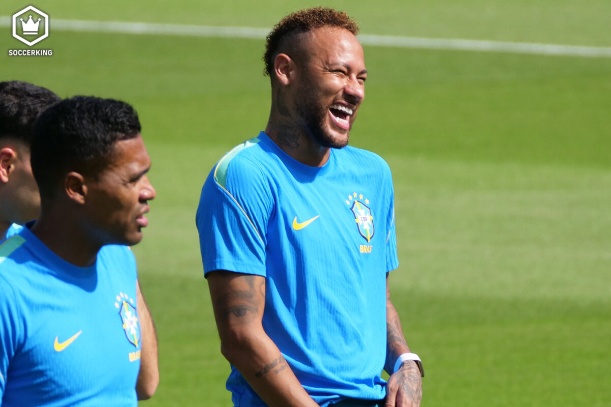ブラジル代表、ネイマールら豪華メンバーが最終調整！　日本戦ではマルキーニョス、ヴィニシウスらが先発へ