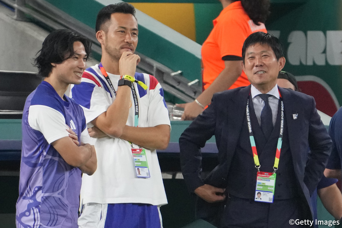 吉田麻也、南野拓実、森保一