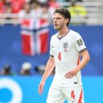満身創痍のイングランド代表MFライス…体調回復でW杯準決勝アルゼンチン戦も先発出場へ？