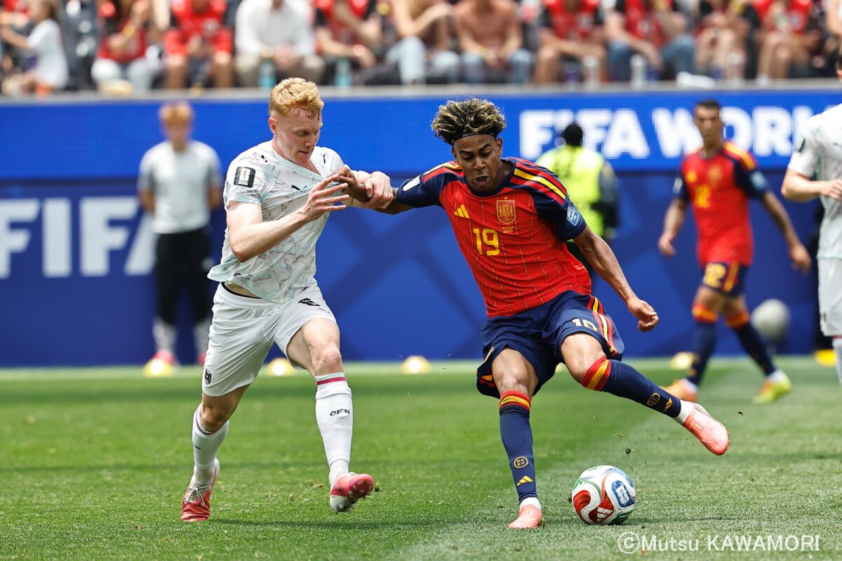 【写真ギャラリー】2026.7.2 FIFAワールドカップ2026 決勝トーナメント1回戦（ラウンド32） スペイン代表 3－0 オーストリア代表