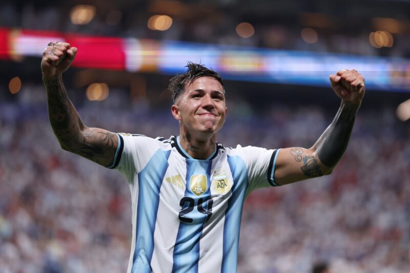 アルゼンチン代表の勝利を決めたのはエンソ！ 勲章の逆転弾に「この
