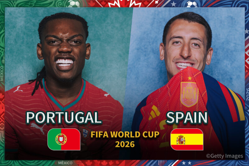 7月7日】ポルトガル代表 vs スペイン代表｜地上波テレビ放送・中継