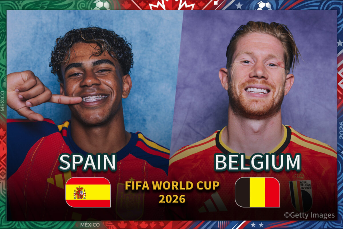 スペイン代表 vs ベルギー代表