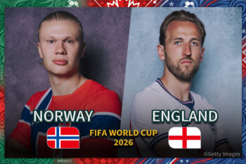 ノルウェー代表 vs イングランド代表