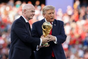 ジャンニ・インファンティーノ、ドナルド・トランプ