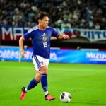 松木玖生が鮮烈A代表デビュー！　開始11分に得意の左足から初ゴール…森保一監督3期目の初陣で先制点