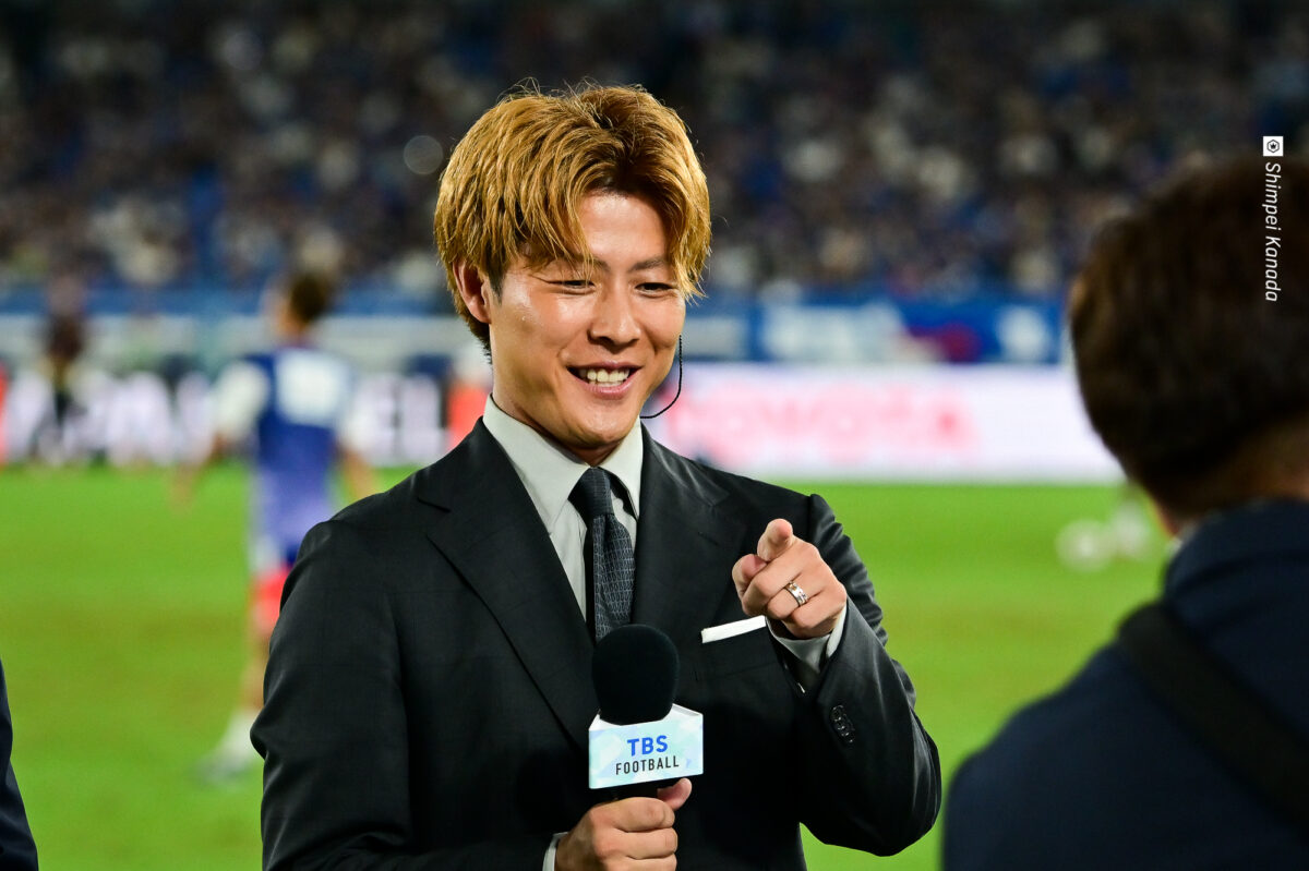 柿谷曜一朗さん、日本代表4連戦で異例の“4局制覇”！　フジ、日テレ、TBS、テレ朝で解説を担当
