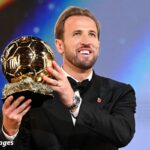 ケインがバロンドール初受賞！　昨季バイエルンで51戦61発、北中米W杯でも6ゴール