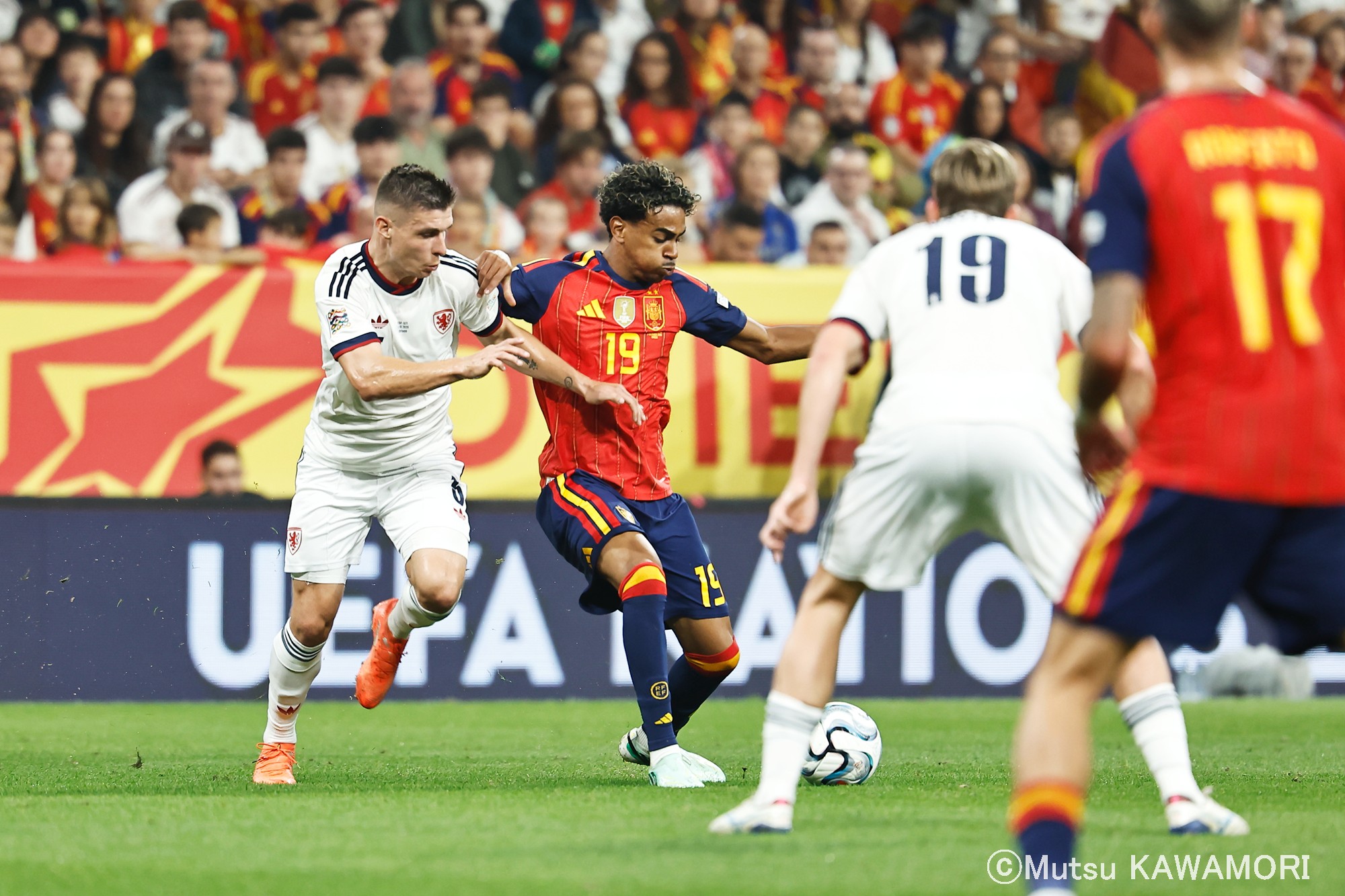 【写真ギャラリー】2026.10.3 UEFAネーションズリーグ・リーグフェーズ第3節 スペイン代表 3-1 チェコ代表