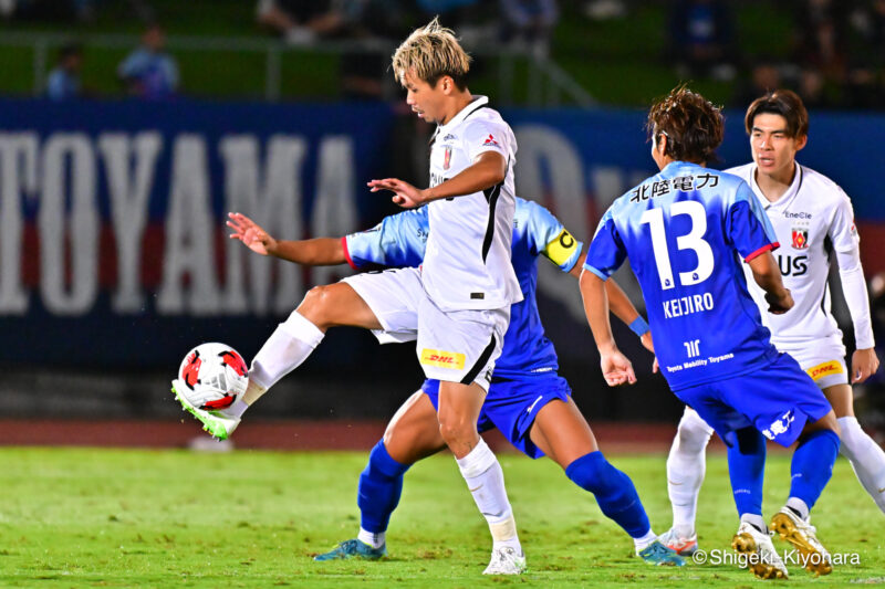 20260929 ルヴァン杯 Toyama vs Urawa Kiyohara57(s)