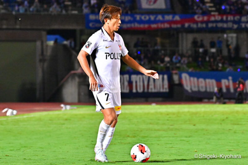 20260929 ルヴァン杯 Toyama vs Urawa Kiyohara63(s)